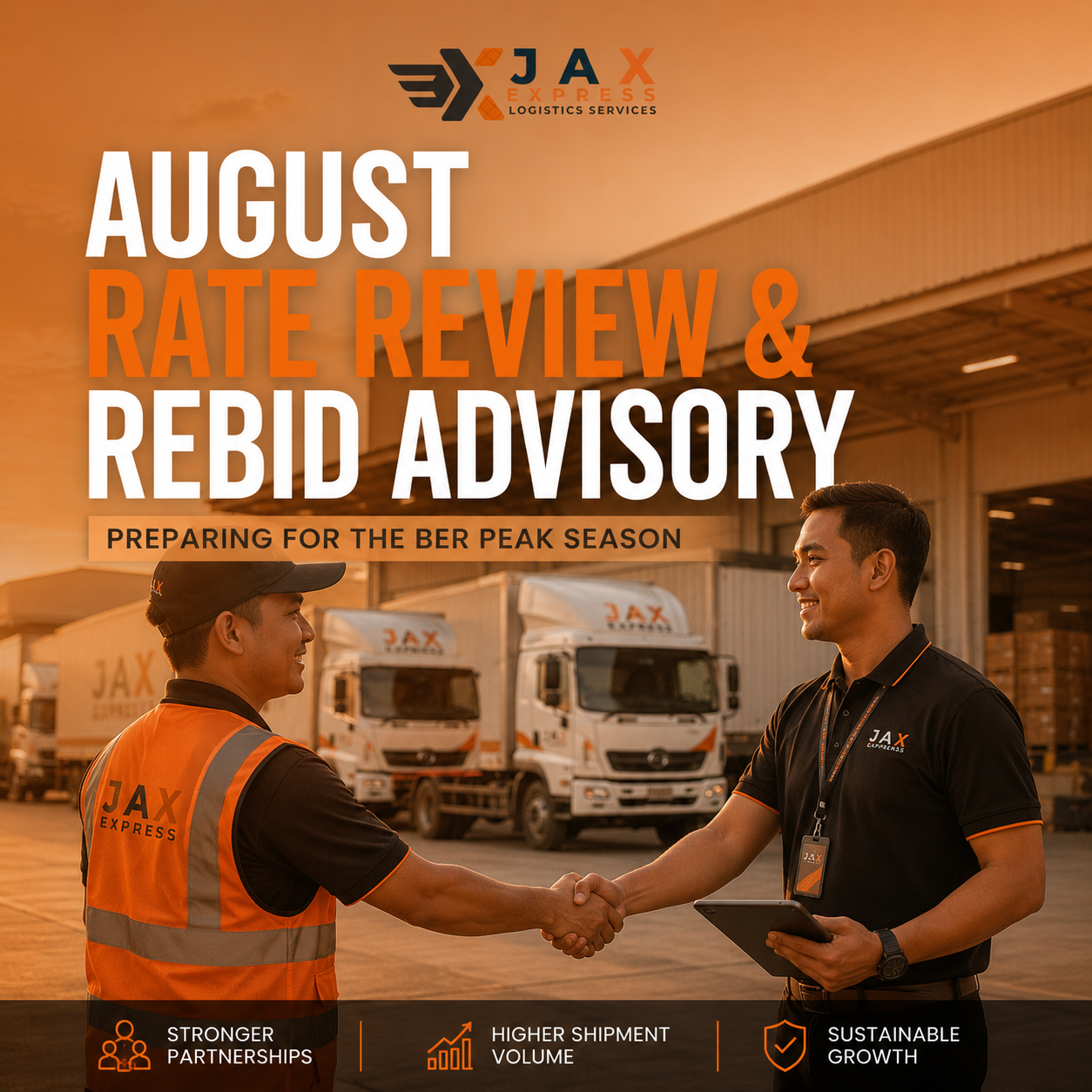 📢 August Rate Adjustment & Rebid Advisory